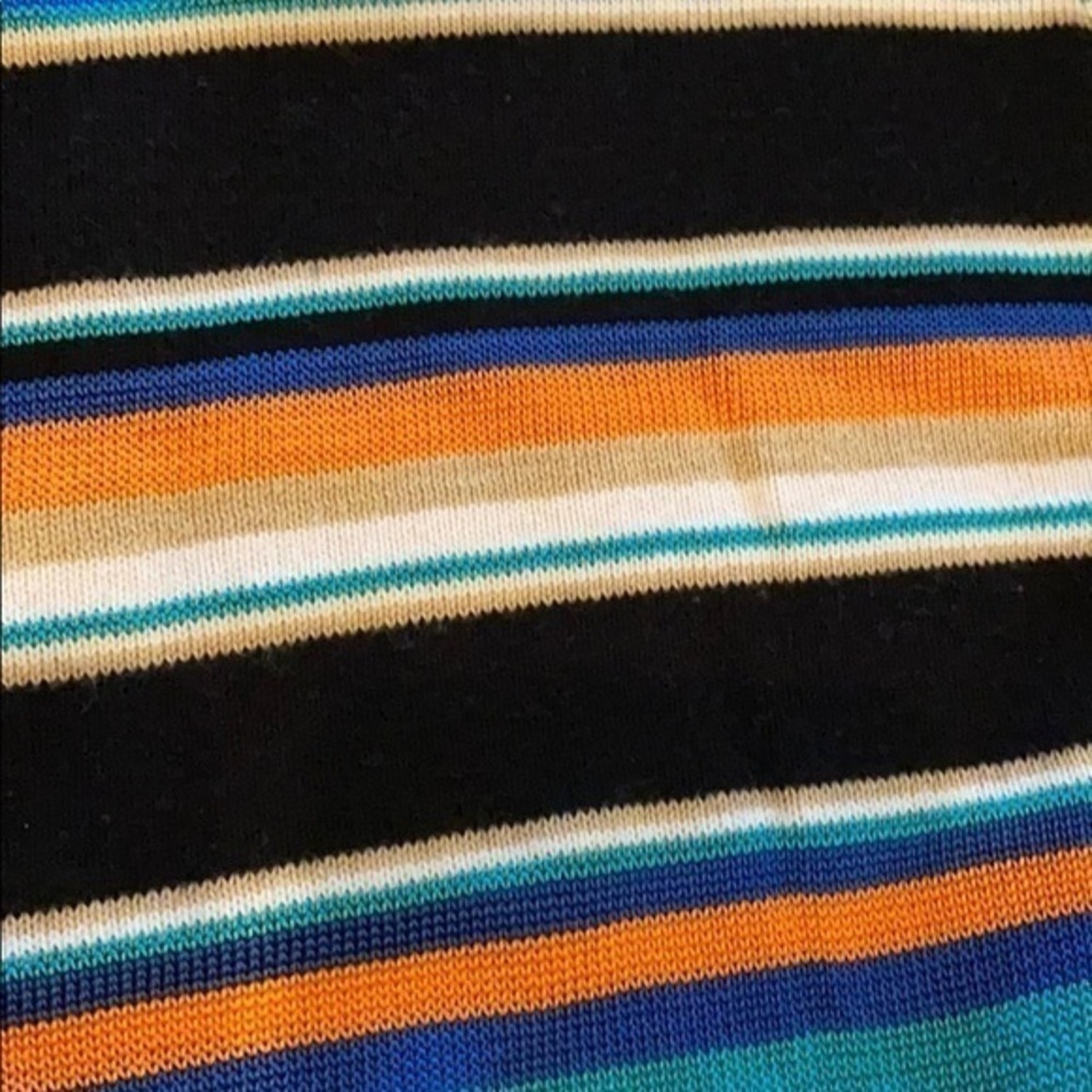 Joan Vass Handkerchief Hem Striped Sweater Size S - Picture 3 of 8
